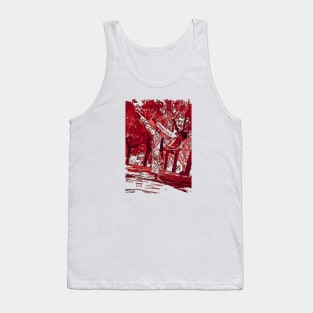 Fasbytes High Karate Taekwondo Kick Tank Top